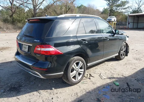 2013 Mercedes-Benz Ml 350 4Matic из США, поврежденный, VIN 4JGDA5HB8DA160222